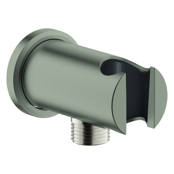 Grohe Rainshower Wandabgangsbogen mit Halter, runde Rosette, AG 1/2