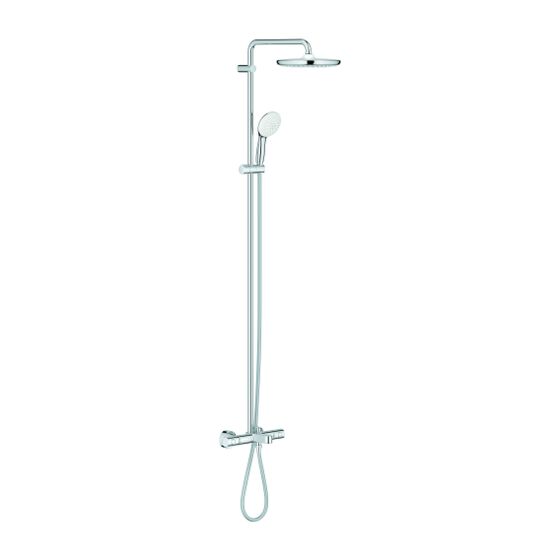 Grohe Tempesta Duschsystem Tempesta 250 Wannen-Thermostat KB 250, Chrom