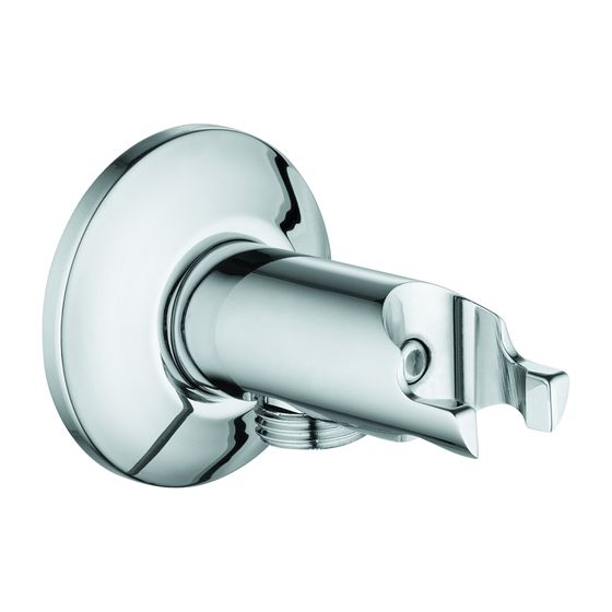 Grohe Rainshower Aqua Absperrventil mit Wandbrausehalter, Chrom, 1/2
