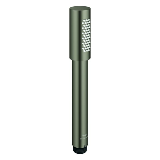 Grohe Rainshower Aqua Stick Handbrause, 1 Strahlart, Durchflusskonstanthalter 6,5l/min, Satin Graphite, 26866MG0