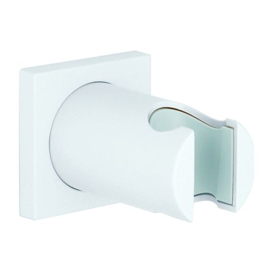 Grohe Rainshower Wandbrausehalter, eckige Rosette, Moon White, 27075LS0