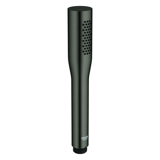 Grohe Euphoria Cosmopolitan Stick Handbrause 1 Strahlart, max. Durchfluss 8l/min bei 3 bar, Hard Graphite gebürstet, 27400AL0