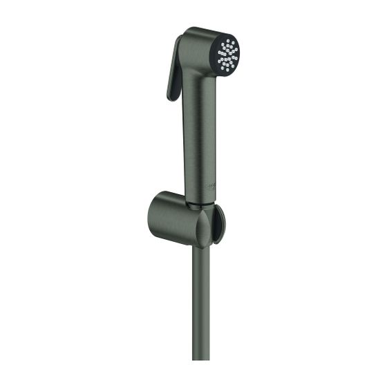 Grohe Tempesta-F Trigger Spray 30 Wandhalterset, Hard Graphite gebürstet, 1 Strahlart, 3bar 8l/min, Brauseschlauch 1250mm