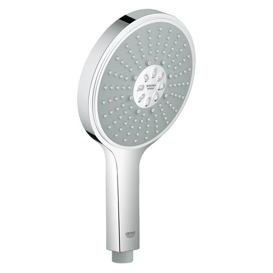 Grohe Power and Soul Cosmopolitan 160 Handbrause, 4plus Strahlarten, 9,5l/min Durchflusskonstanthalter, Kunststoff, Chrom