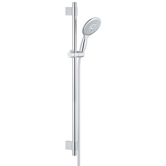 Grohe Power and Soul 130 Brausestangenset, 4plus Strahlarten, Brausestange 900mm, 9,5l/min Durchflusskonstanthalter, Chrom