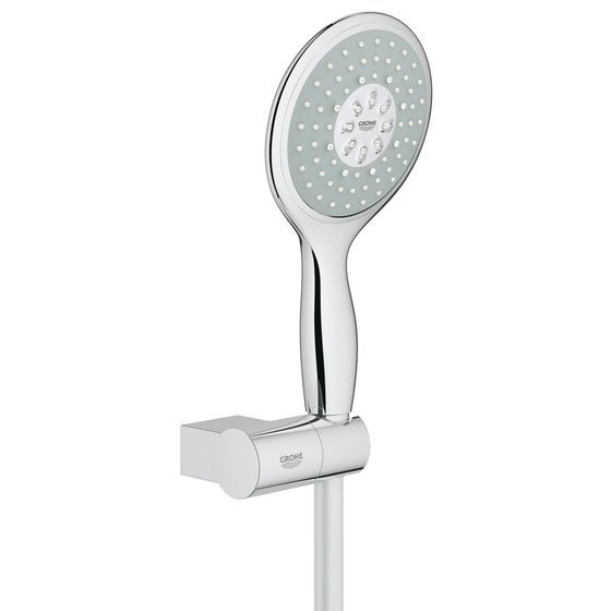 Grohe Power and Soul 130 Brauseset, mit Wandbrausehalter, verstellbar, Chrom, 27742000