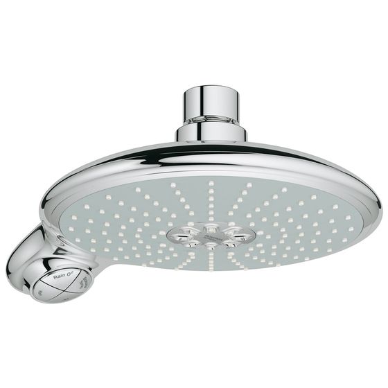 Grohe Power and Soul 190 Kopfbrause, 4plus Strahlarten, 9,5l/min Durchflusskonstanthalter, Chrom, 27767000