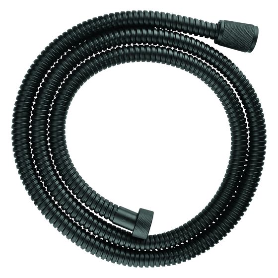 Grohe Relexaflex Metallbrauseschlauch Long-Life 1.500mm, AntiFold knickfest, Velvet Black, 28143KS1