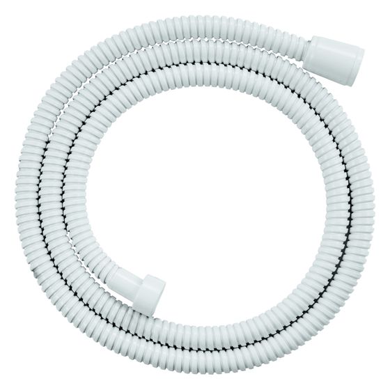 Grohe Relexaflex Metallbrauseschlauch Long-Life 1.500mm, AntiFold knickfest, Moon White, 28143LS1