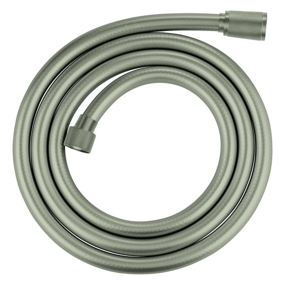 Grohe Silverflex Brauseschlauch, 1750mm, TwistStop, AntiFold, ProGrip, Satin Steel, 28388MS1