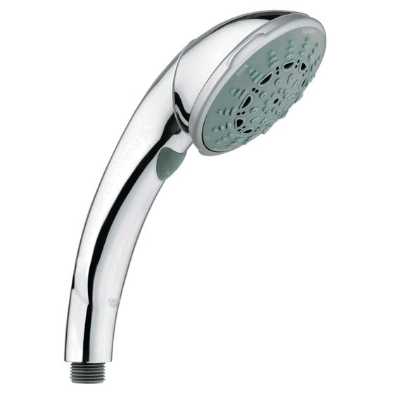 Grohe Handbrause Movario 100 Five, 5 Strahlarten, 9,5l/min, Kunststoff, Chrom, 28393000
