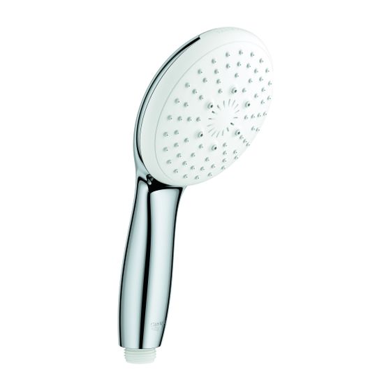 Grohe Tempesta 110 Handbrause, 3 Strahlarten Rain/Jet/Massage, maximaler Durchfluss bei 3bar 7,4l/min, Chrom