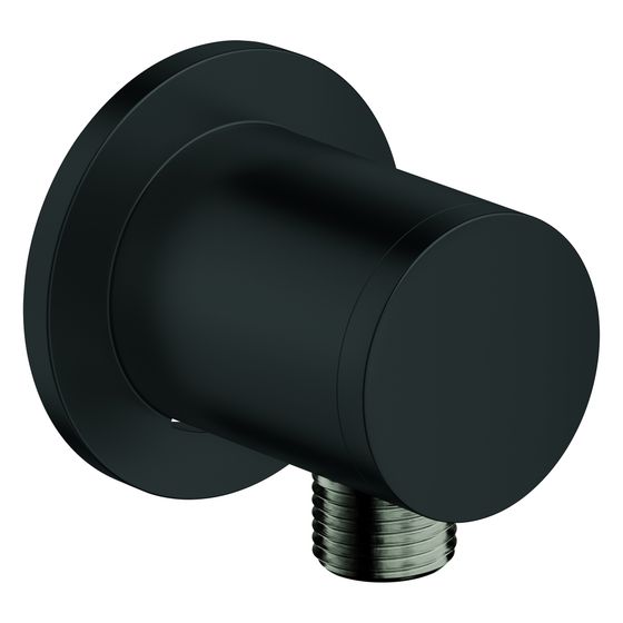 Grohe Tempesta Wandanschlussbogen, Außengewinde, Mattschwarz, 286712431