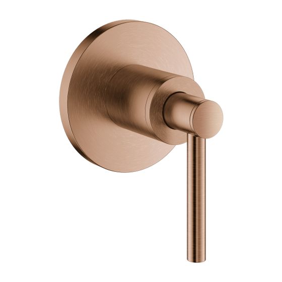 Grohe Atrio Unterputz-Ventil-Oberbau Warm Sunset gebürstet, mit Hebelgriff für UP-Ventile 35028 oder 29032