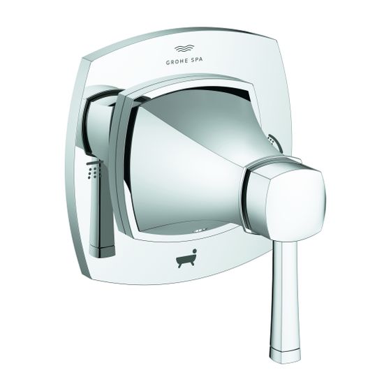 Grohe Grandera 5-Wege Umstellung Chrom Fertigmontageset