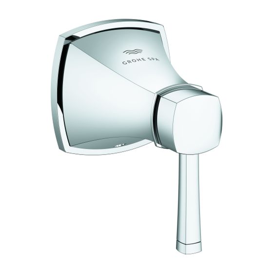 Grohe Grandera Unterputz-Ventil Oberbau Chrom Fertigmontageset