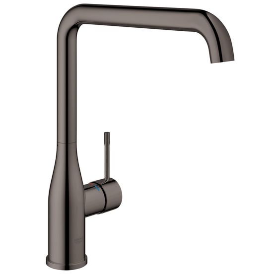 Grohe Essence Einhand-Spültischbatterie, 1-Loch-Montage, schwenkbarer Rohrauslauf, Hard Graphite, 30269A00