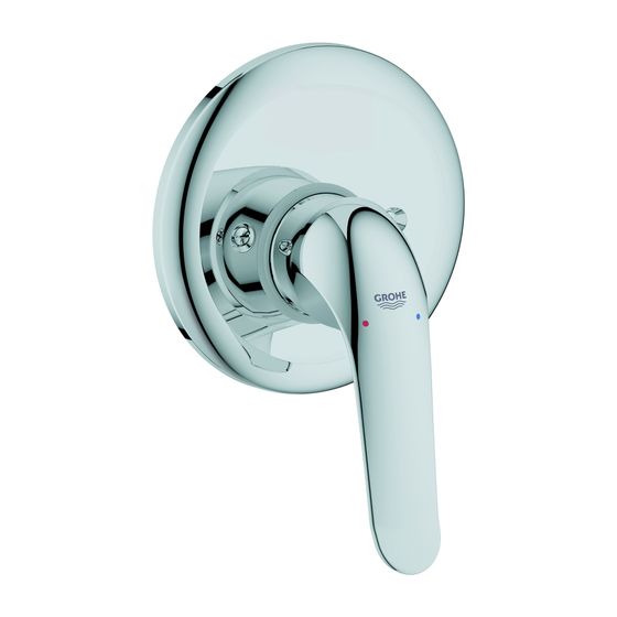 Grohe Eurosmart Care Einhand-Brausebatterie, Fertigmontageset für Rapido E, Chrom, 32784000