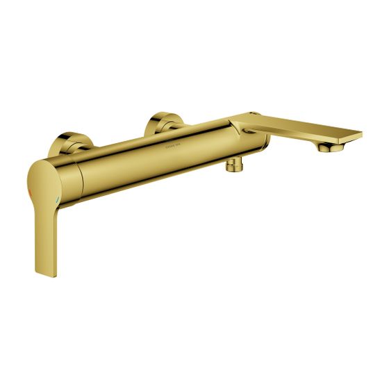 Grohe Allure Einhand-Wannenbatterie Cool Sunrise, Wandmontage