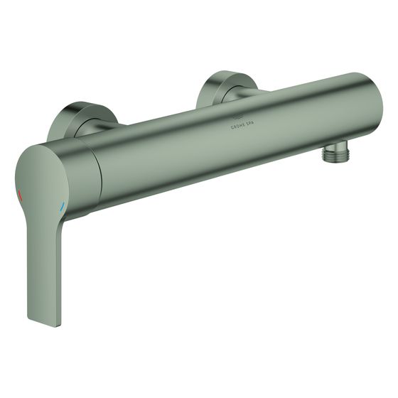 Grohe Allure Einhand-Wannenbatterie 32846_1, Wandmontage, eigensicher, Satin Steel, 32846MS1