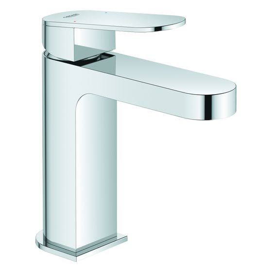 Grohe Plus Einhand-Waschtischbatterie, S-Size, Einlochmontage mit Push-open Ablaufgarnitur, Chrom, 33163004