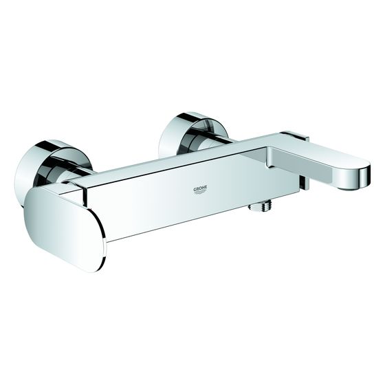 Grohe Plus Einhand-Wannenbatterie, Wandmontage, Chrom, 33553004