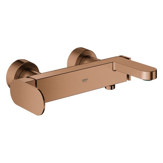 Grohe Plus Einhand-Wannenbatterie, Wandmontage, Warm Sunset gebürstet, 33553DL4