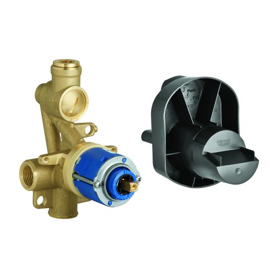 Grohe Einhand-Unterputz-Universal-Einbaukörper für Wanne und Brause, 1/2