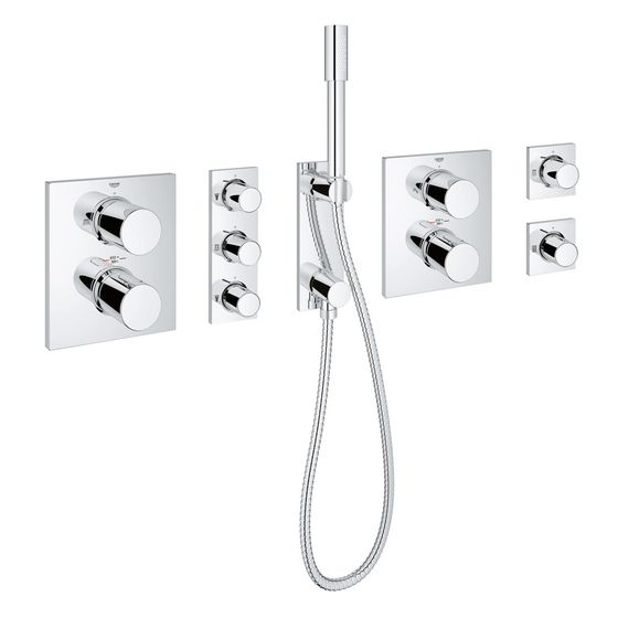Grohe Grohtherm F Thermostat-Fertigmontageset für Rainshower F-Series 40