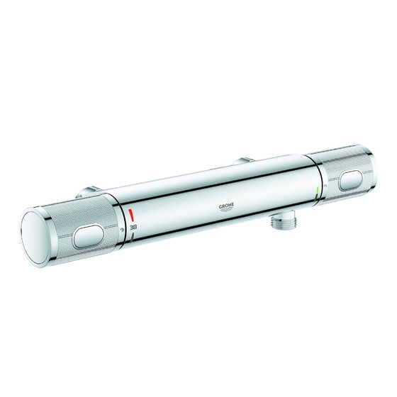 Grohe Grohtherm 1000 Performance Thermostat-Brausebatterie, ohne Anschlüsse, Chrom, 34777000