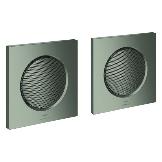Grohe Rainshower F-Series Musikmodule, 127x127mm je Modul, Satin Steel, 36473MS0