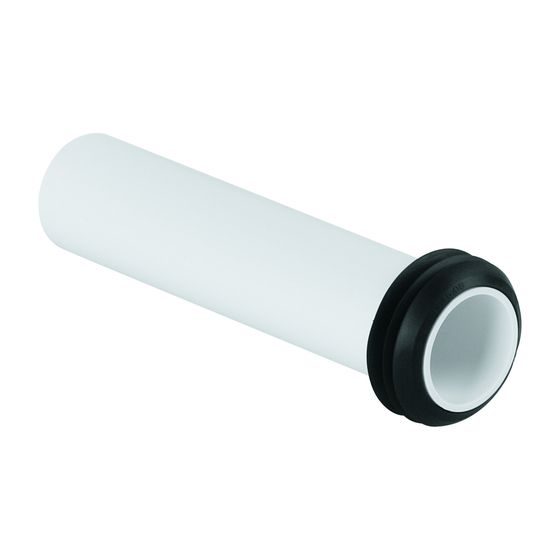 Grohe Verlängerungsset für Wandeinbau-Spülrohr, 200mm, Kunststoff, Chrom, 37489000