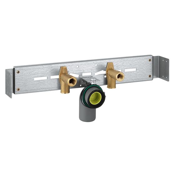 Grohe Rapid SL Armaturenhalterung für Küchenspüle Leichtbau-Ständerwand, Stahl, 38437000