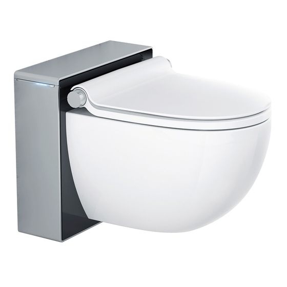 Grohe Sensia IGS Dusch-WC Komplettanlage für Unterputzspülkästen, Wandmontage, Alpinweiß/Schwarz, 39111LK0