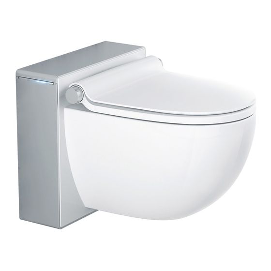 Grohe Sensia IGS Dusch-WC Komplettanlage für Unterputzspülkästen, Wandmontage, Alpinweiß/Alpinweiß, 39111LP0