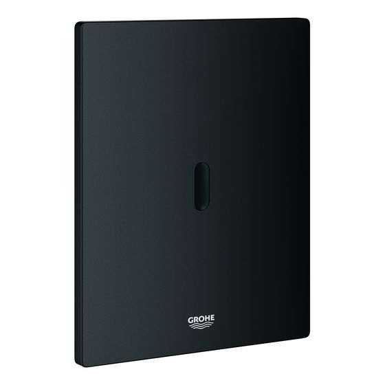 Grohe Tectron Bau E WC-Infrarot-Elektronik, Phantom Black, 6V Lithium-Batterie, Neuinstallationen/Nachrüstung mit Spülkasten GD2