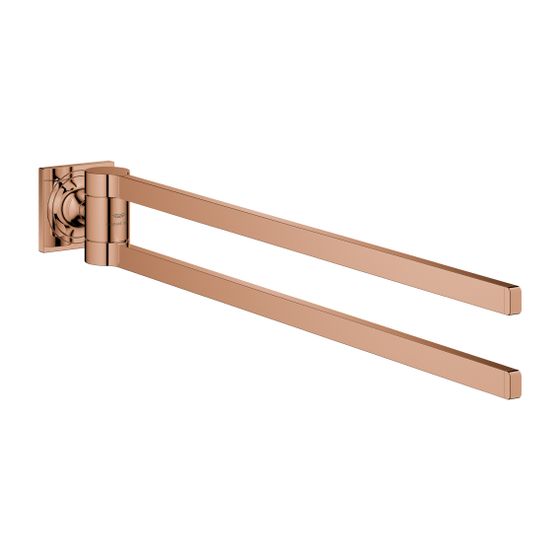 Grohe Allure Doppel-Handtuchhalter Warm Sunset, schwenkbar