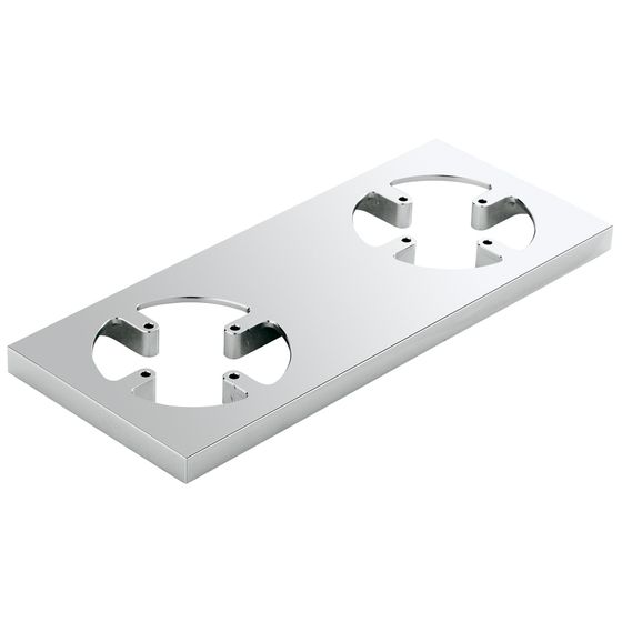 Grohe Abdeckplatte für Digitalen Controller und Digitale Umstellung, Chrom, 40548000