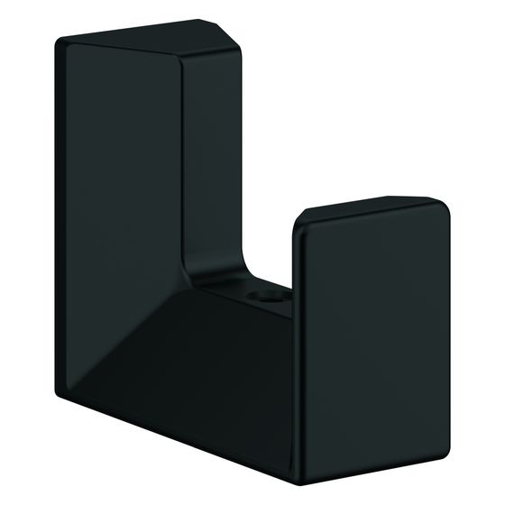 Grohe Selection Cube Bademantelhaken Metall, Mattschwarz, 407822430