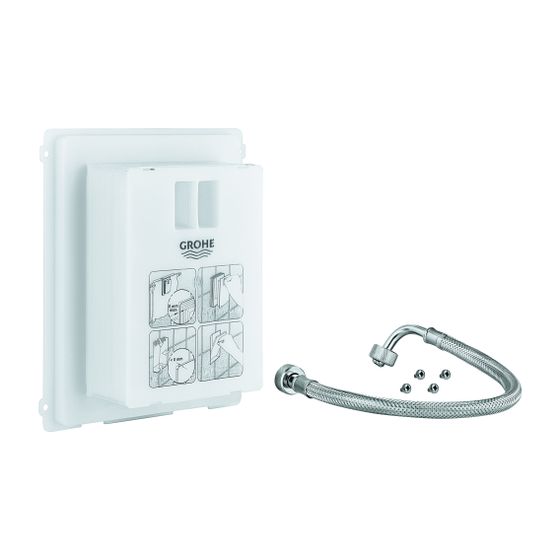 Grohe Revisionsschacht für kleine Abdeckplatten für 80mm Spülkasten