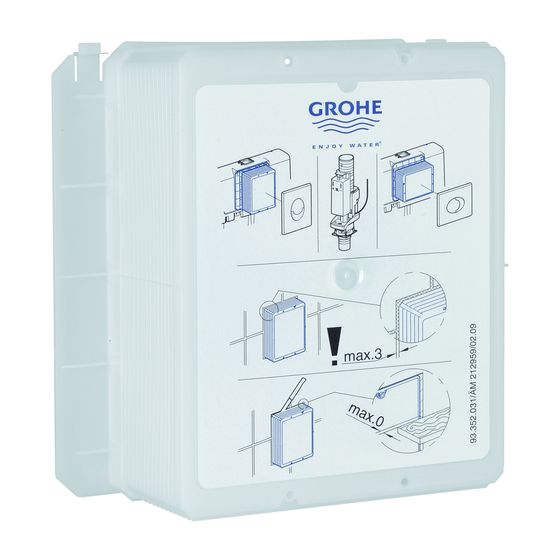 Grohe Revisionsschacht für GD2 in Uniset, 42325000