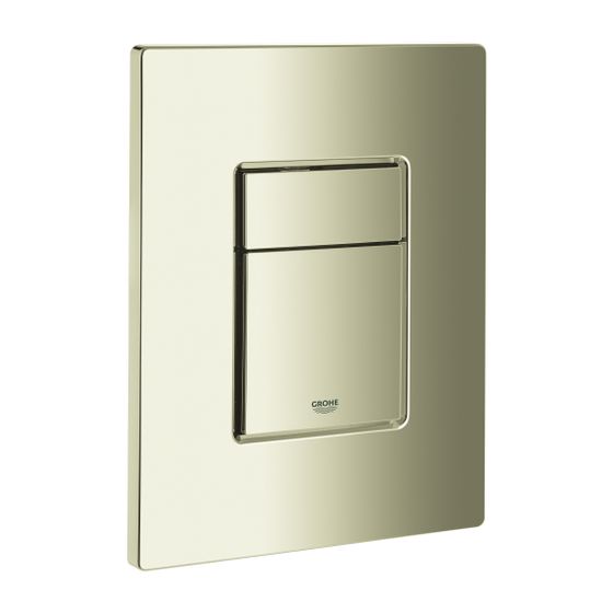 Grohe Abdeckplatte Nickel mit Drucktaste, 42371BE0