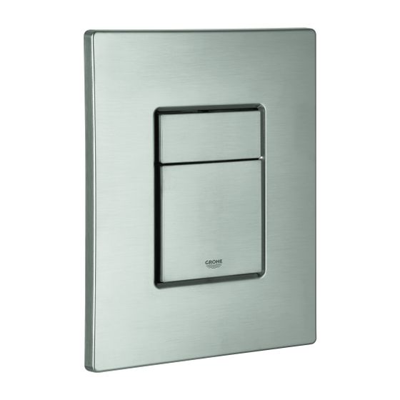 Grohe Abdeckplatte Supersteel mit Drucktaste