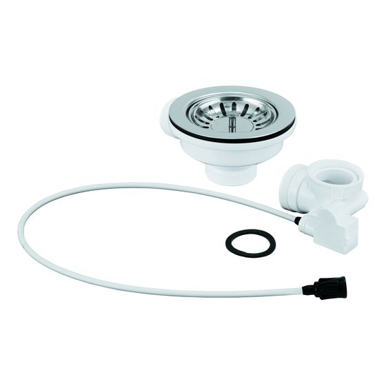 Grohe Stopfen für Küchenspülen, Edelstahl, 42588SD1