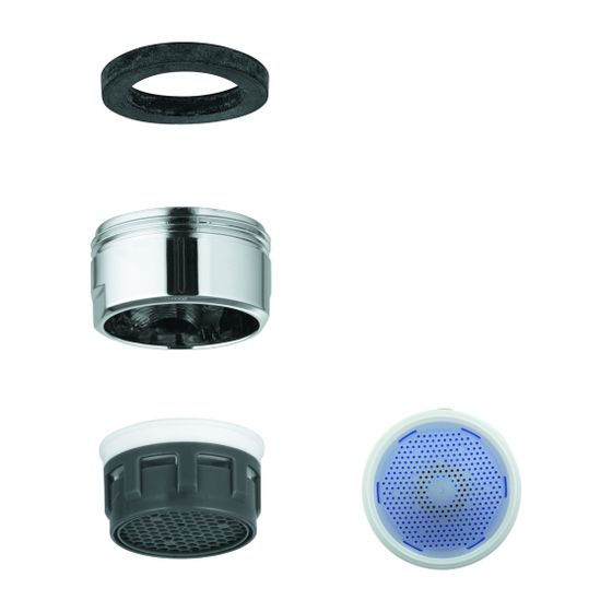 Grohe Mousseur M24x1 Durchflussklasse PCA 3,5l/min, Chrom