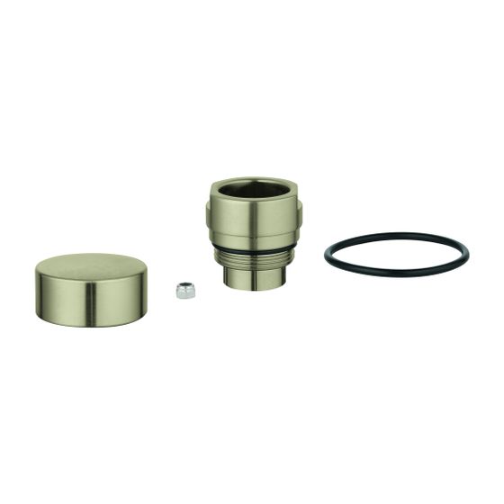 Grohe Umstellknopf für Umstellung Wanne/Brause, Nickel gebürstet, 46721EN0