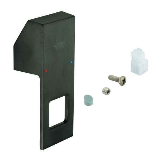 Grohe Hebel Hard Graphite gebürstet, 46802AL0