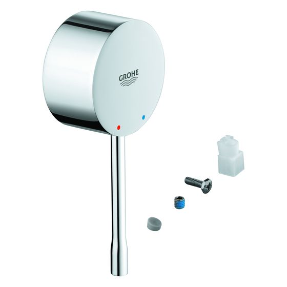 Grohe Hebel für Essence Einhand-Brause- und Wannenbatterie, Fertigmontageset für 46mm Kartusche, Metall, Phantom Black