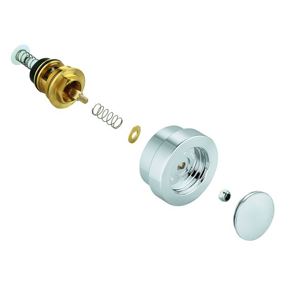 Grohe Umstellung für Essence Einhand-Wannenbatterie, Wandmontage, inklusive Umstellknopf, Phantom Black, 46920KF0