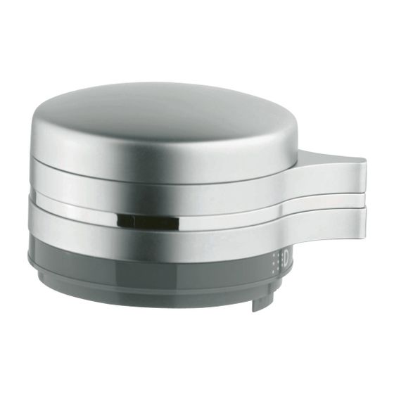 Grohe Absperrgriff Chiara, Weiß/Gold, 47264LG0